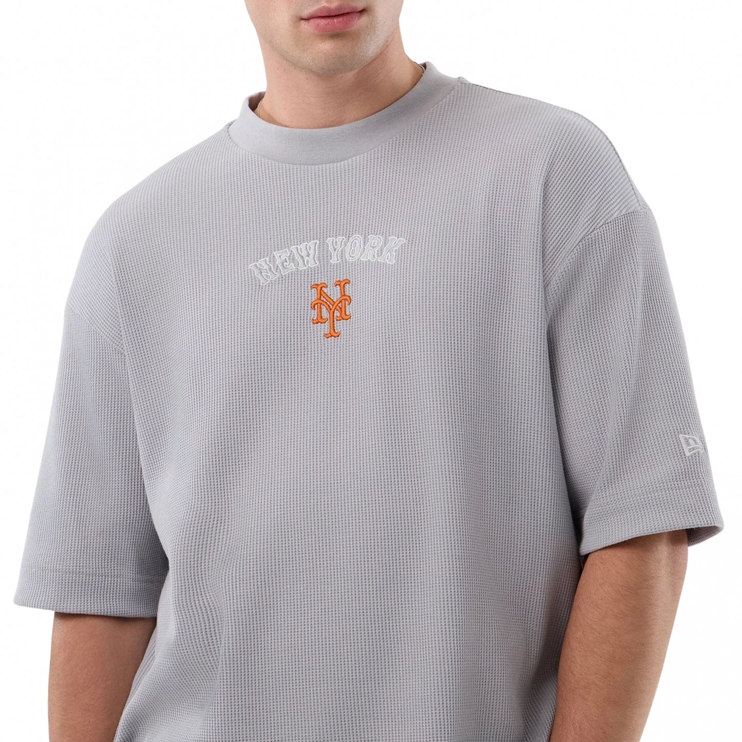 Maglietta New Era MLB Waffle Box Tee NEYMET UNICO
