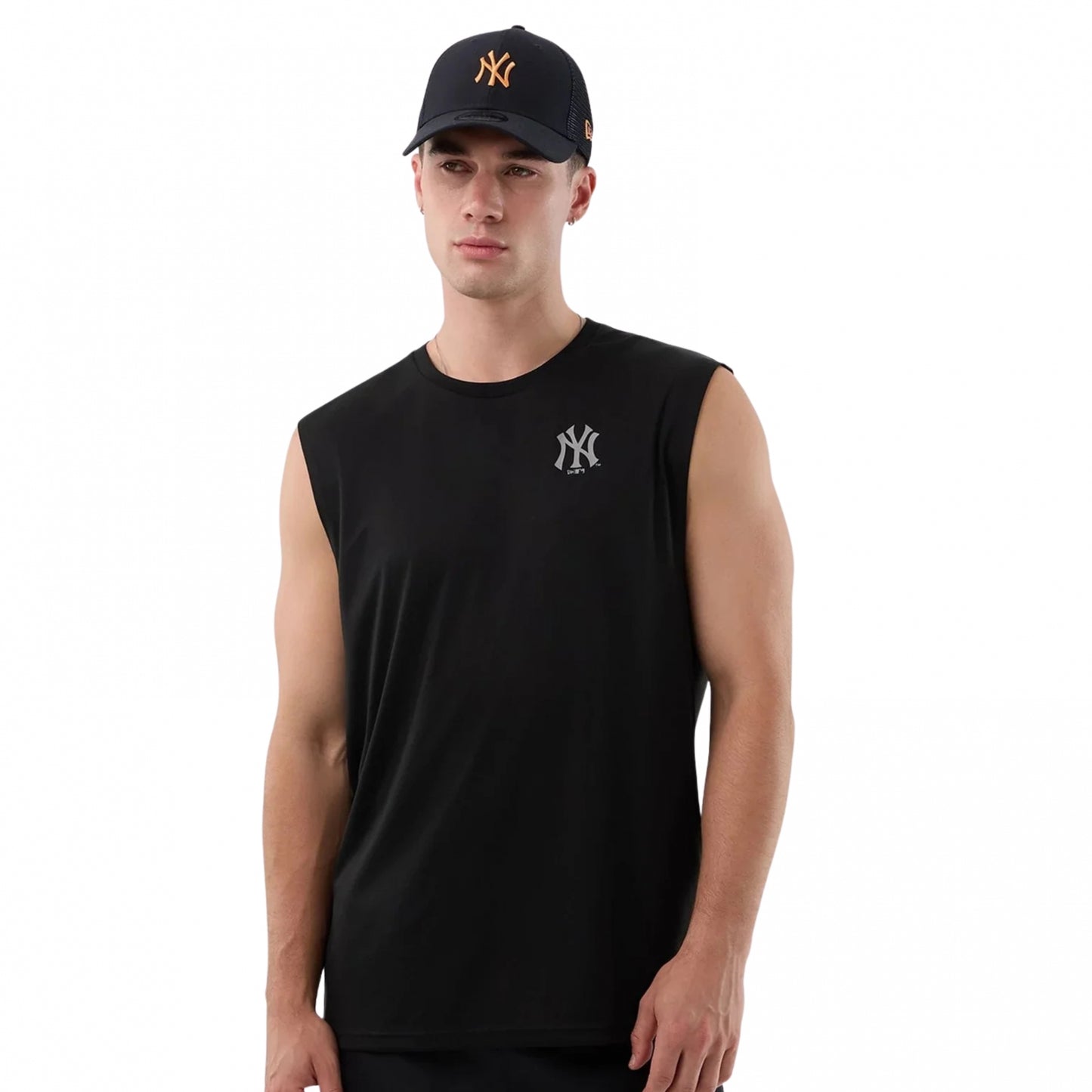 Maglietta New Era MLB Core Plus Sleeveless Tee NEY NERO