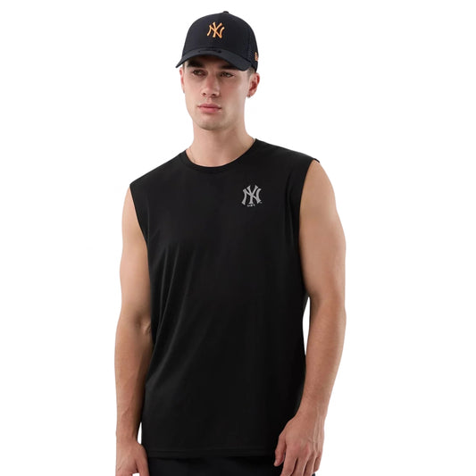 Maglietta New Era MLB Core Plus Sleeveless Tee NEY NERO