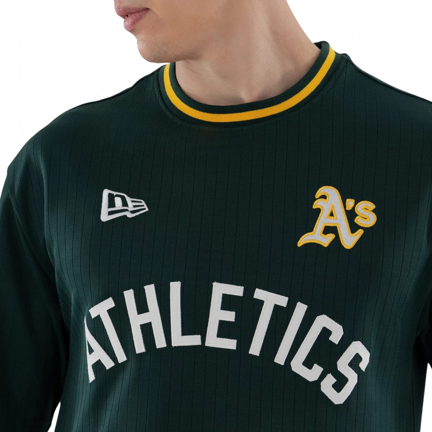 Top New Era MLB SS Top OAKATH UNICO