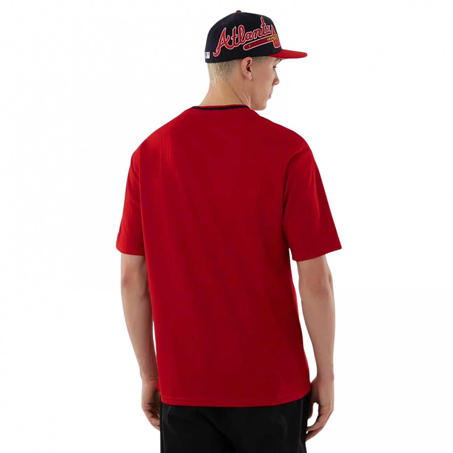 Top New Era MLB SS Top ATLBRA UNICO