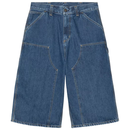 Pantaloncino Carhartt WIP OG Double Knee Long Shor BLU