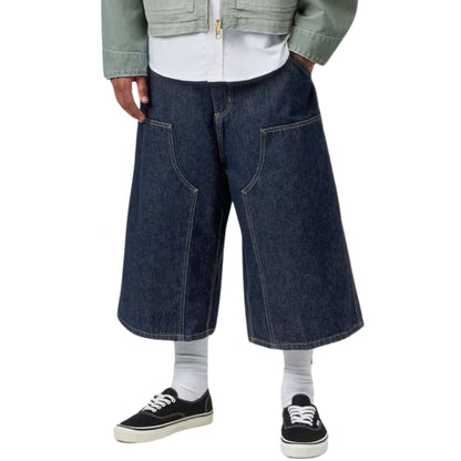 Pantaloncino Carhartt WIP OG Double Knee Long Shor BLU