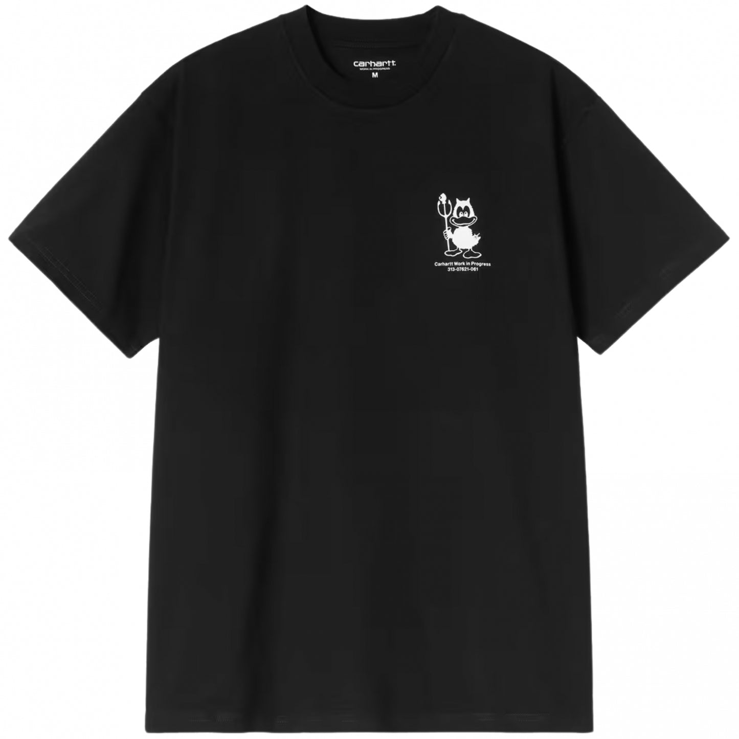 Maglietta Carhartt WIP SS Bumper Car Tee NERO