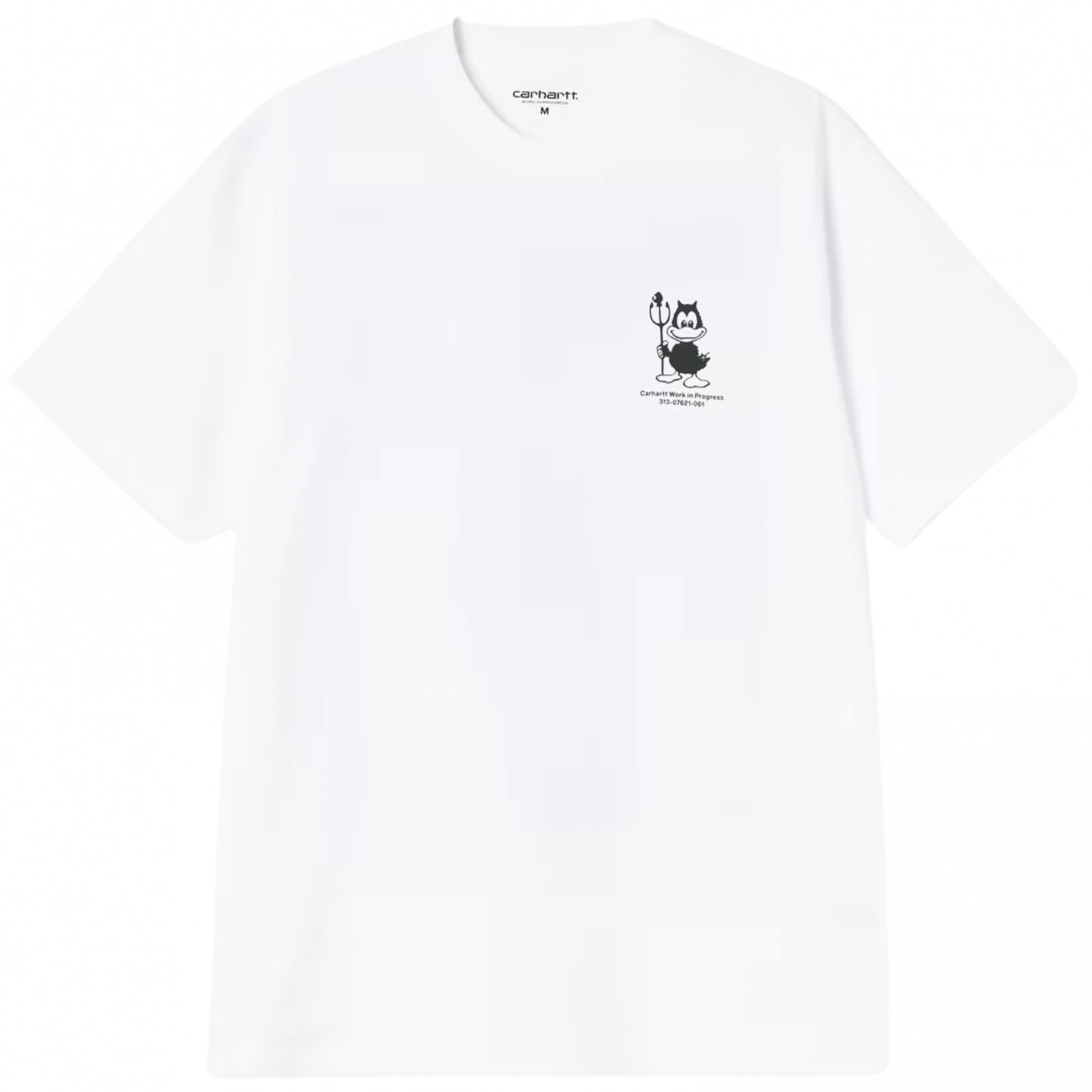 Maglietta Carhartt WIP SS Bumper Car Tee BIANCO