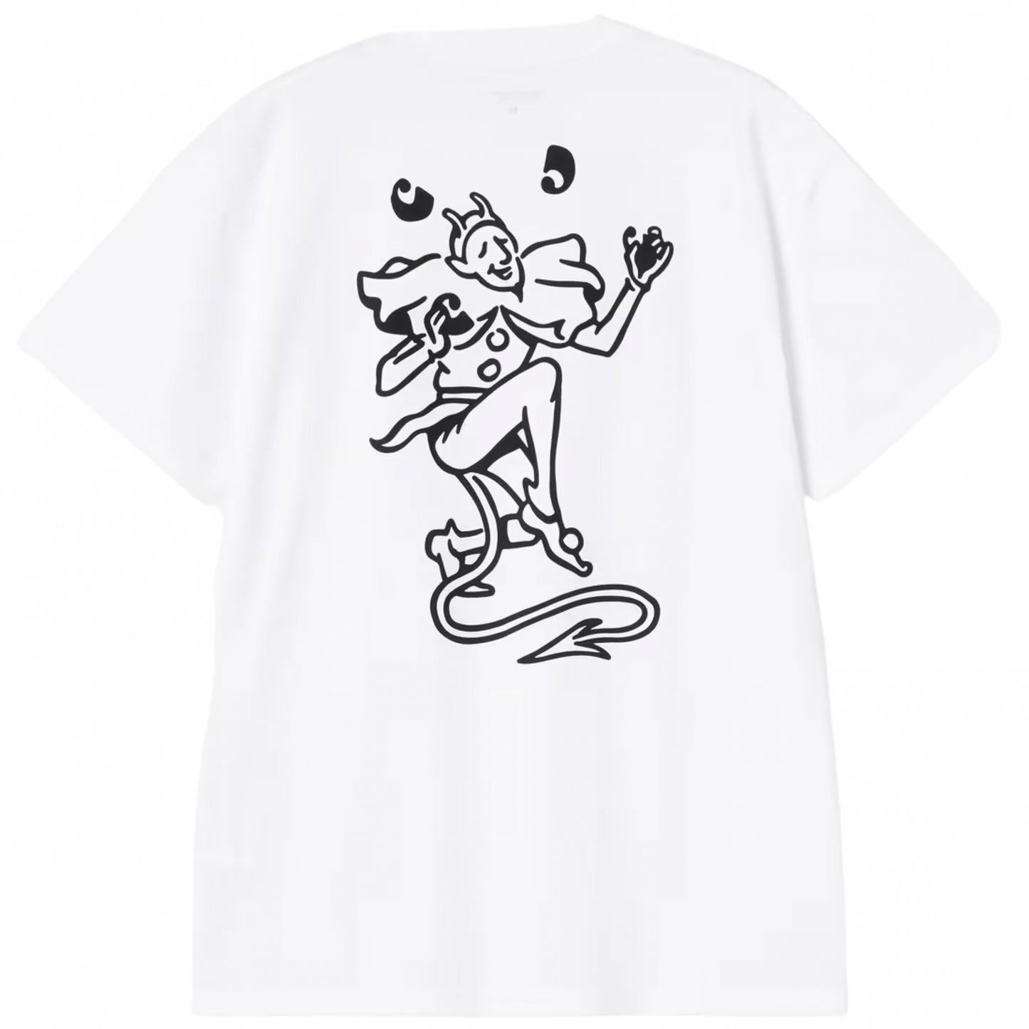 Maglietta Carhartt WIP SS Playing Cards Tee BIANCO