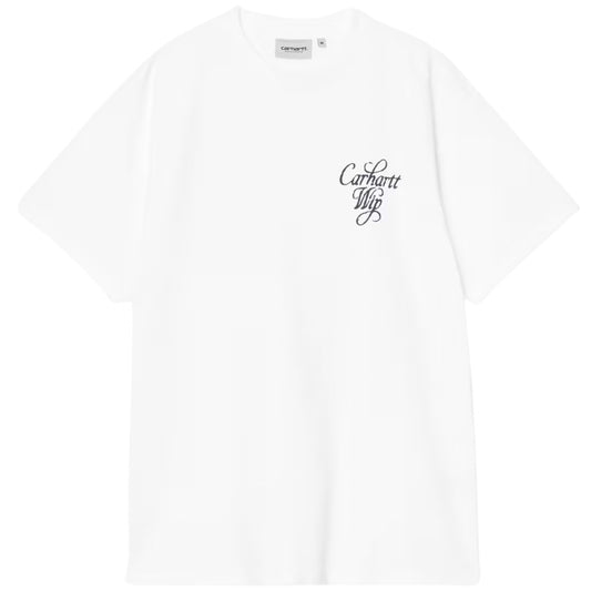 Maglietta Carhartt WIP SS Vestige Tee BIANCO