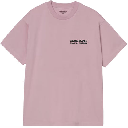 Maglietta Carhartt WIP SS Cubist Tee ROSA
