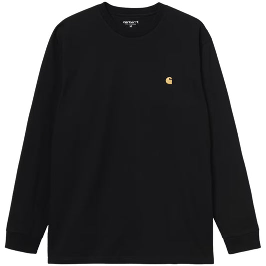 Maglietta Carhartt WIP LS Chase Tee NERO