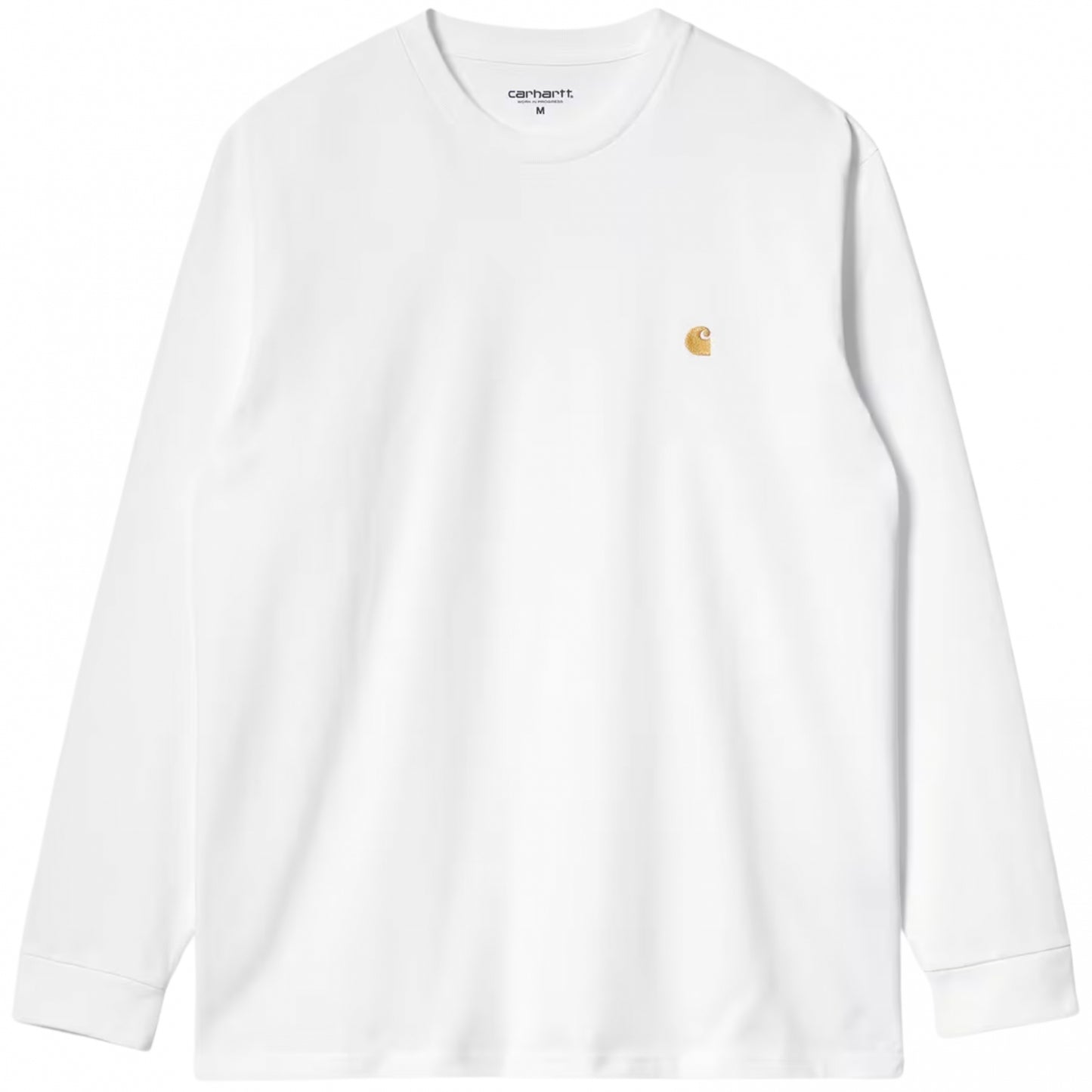 Maglietta Carhartt WIP LS Chase Tee BIANCO