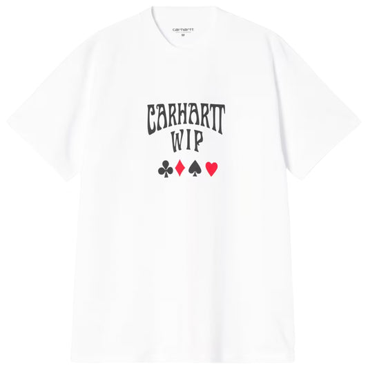 Maglietta Carhartt WIP SS Deck Tee BIANCO