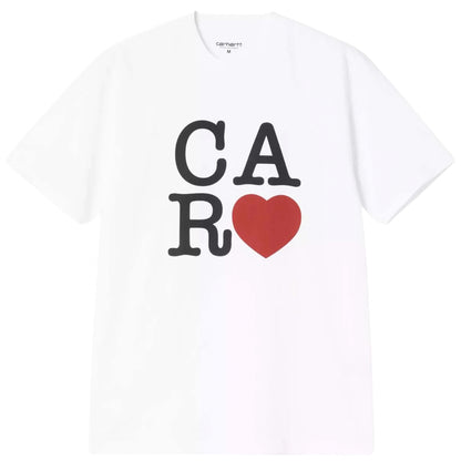 Maglietta Carhartt Wip SS I Hartt Tee BIANCO