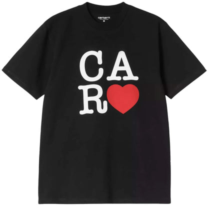 Maglietta Carhartt Wip SS I Hartt Tee NERO