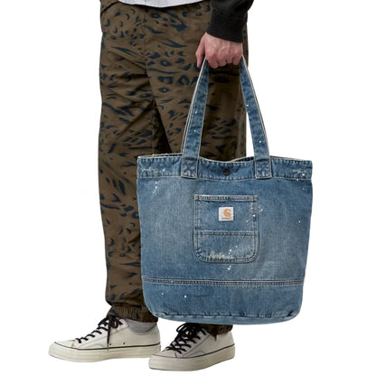 Borsa Carhartt WIP Denim Tote DENIM