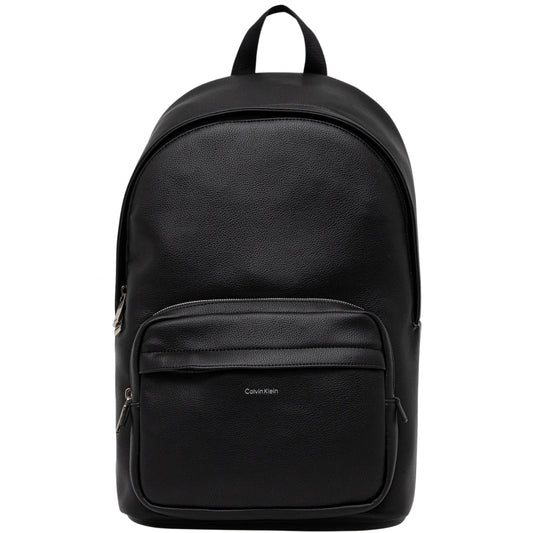 Zaino Calvin Klein Raised Round Backpack NERO