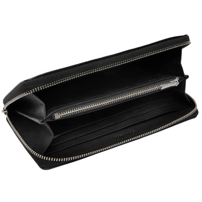 Portafoglio Calvin Klein Foil Emboss Long Zip NERO