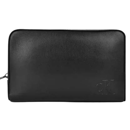 Pouchette Calvin Klein Bold CK Pouch w/ Handle NERO