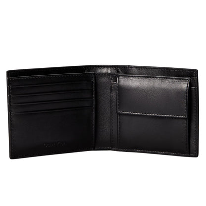 Portafoglio Calvin Klein Raised Billfold w/ Coin NERO