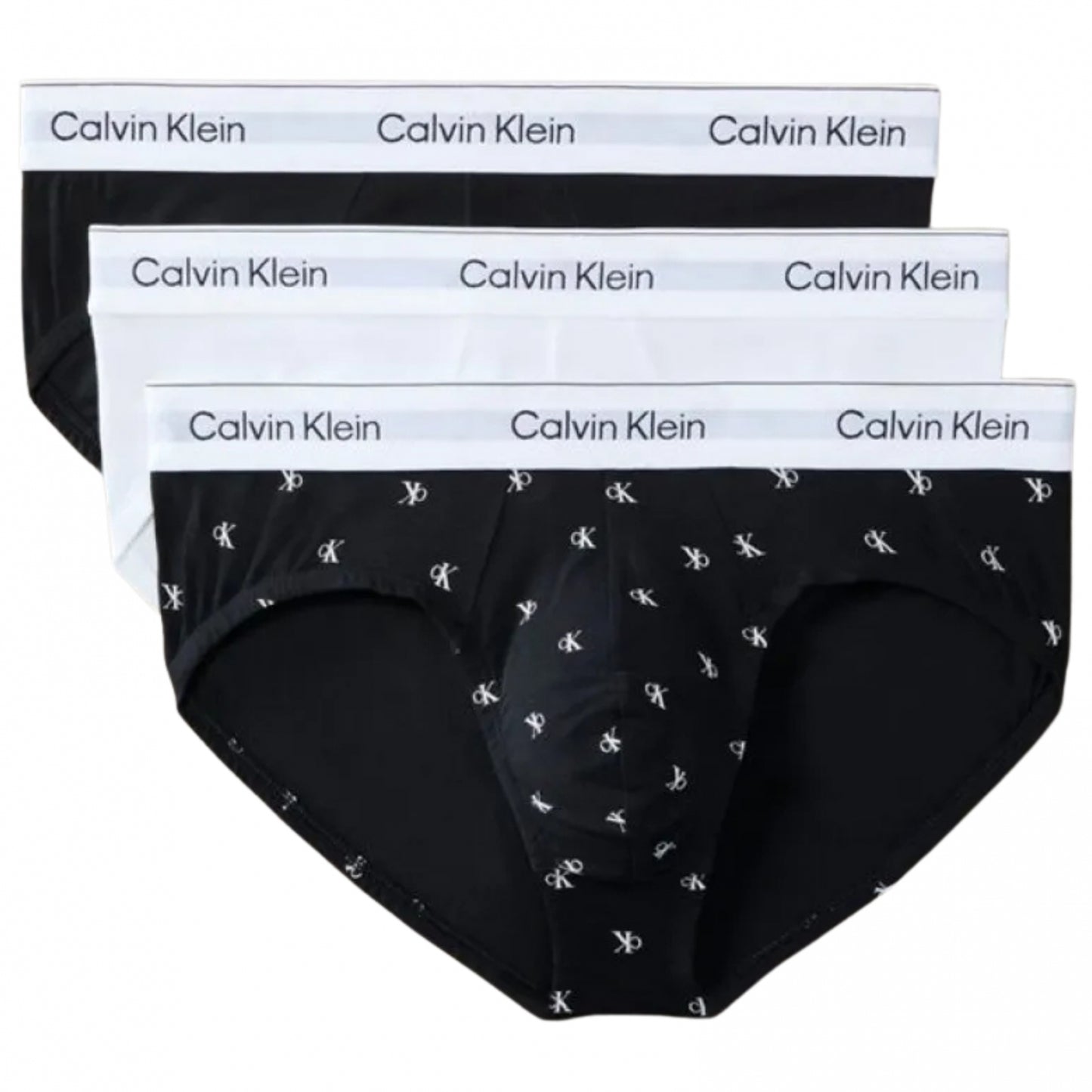 Slip Calvin Klein Hip Brief 3 Pack UNICO