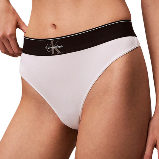 Slip Calvin Klein Thong BIANCO