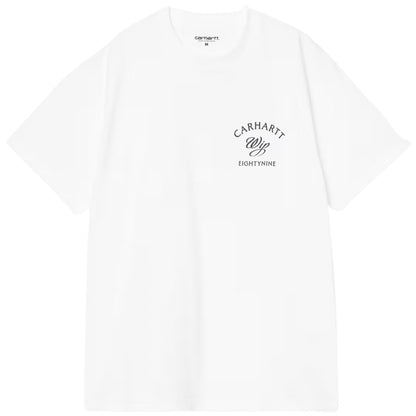 Maglietta Carhartt WIP SS Eightynine Tee BIANCO