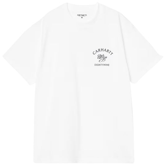 Maglietta Carhartt WIP SS Eightynine Tee BIANCO