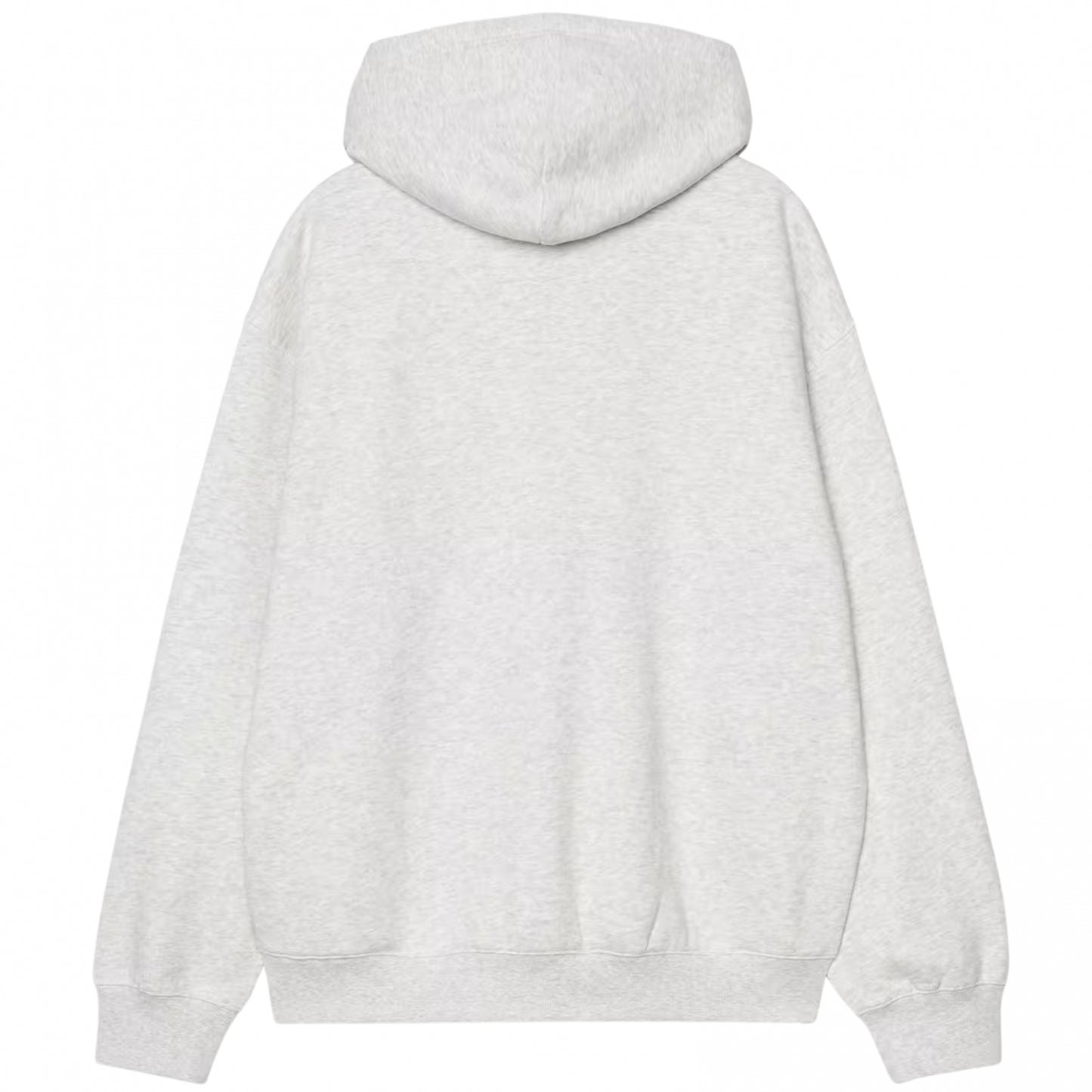Felpa Carhartt WIP Hooded WIP Label Sweat Jacket GRIGIO