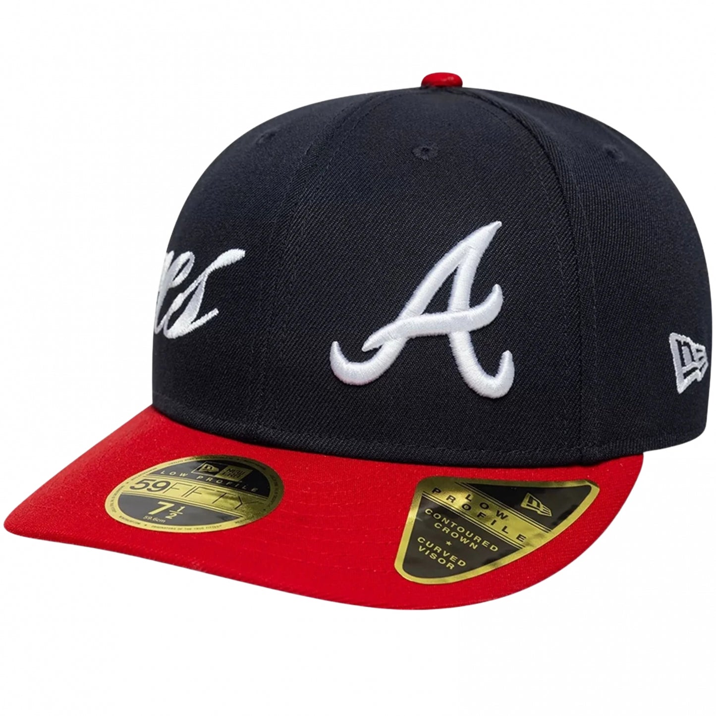Cappello New Era 59Fifty MLB Side Script ATLBRA UNICO