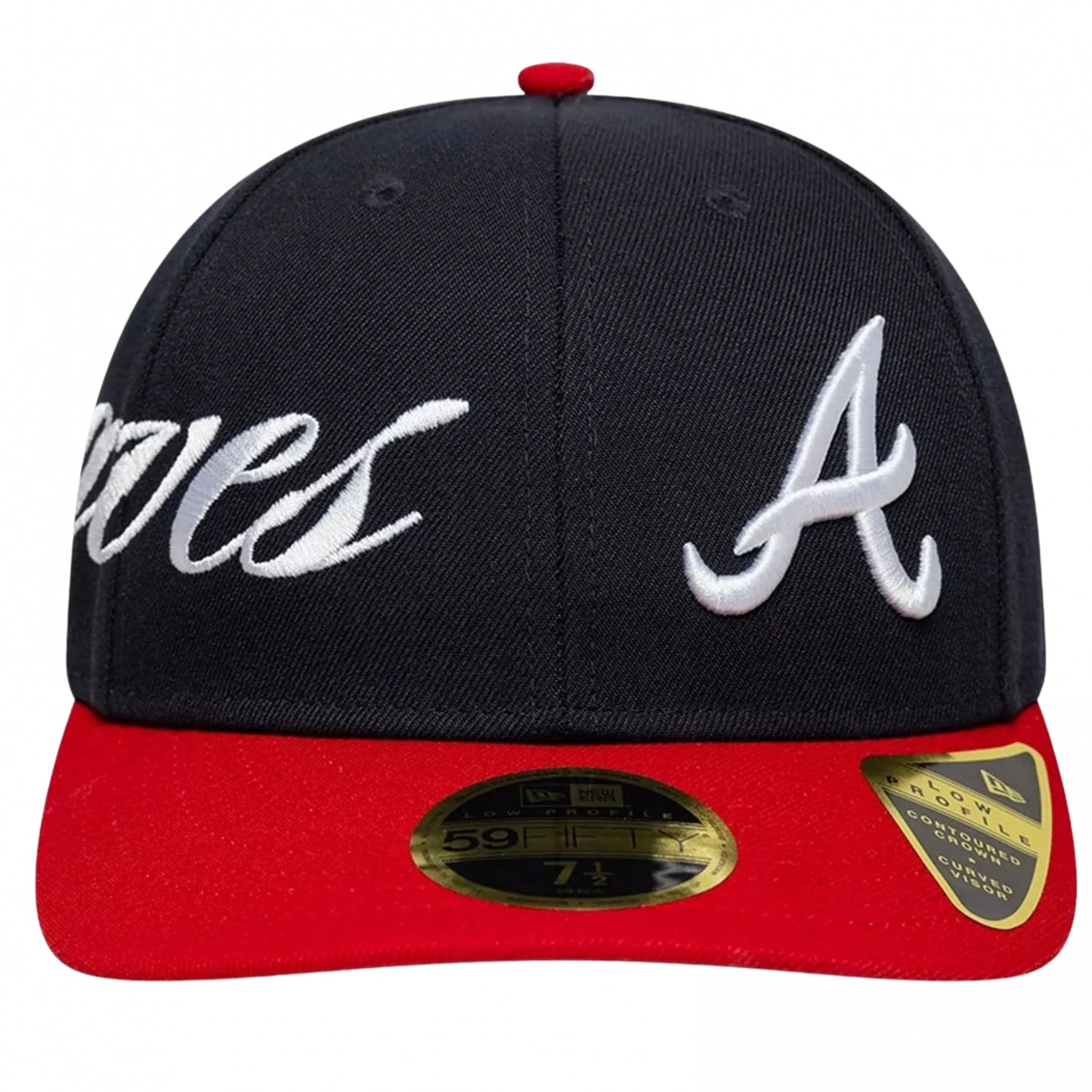 Cappello New Era 59Fifty MLB Side Script ATLBRA UNICO