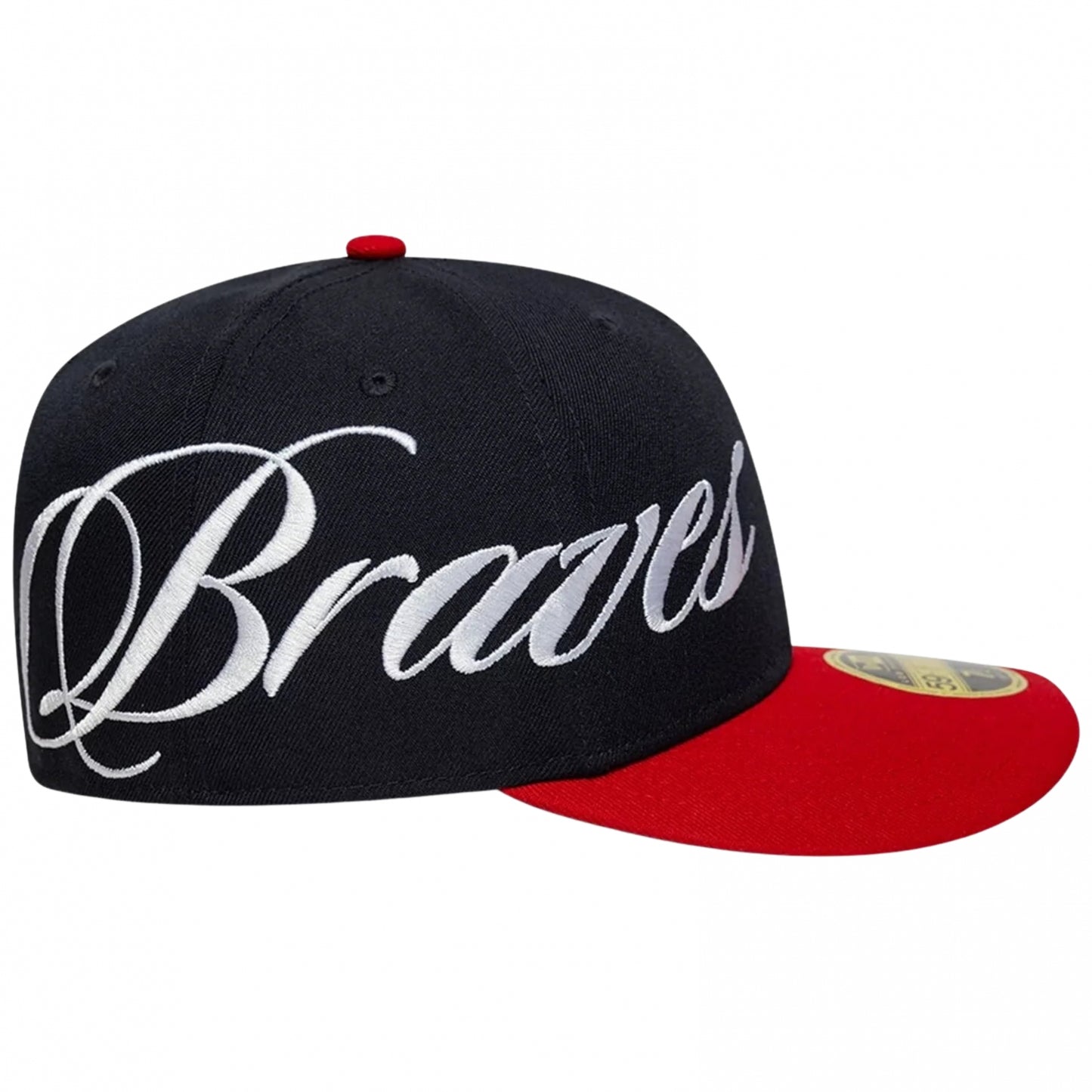 Cappello New Era 59Fifty MLB Side Script ATLBRA UNICO