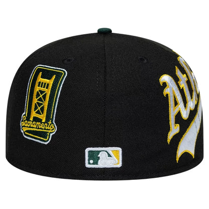 Cappello New Era 59Fifty MLB Multi Logo OAKATH UNICO