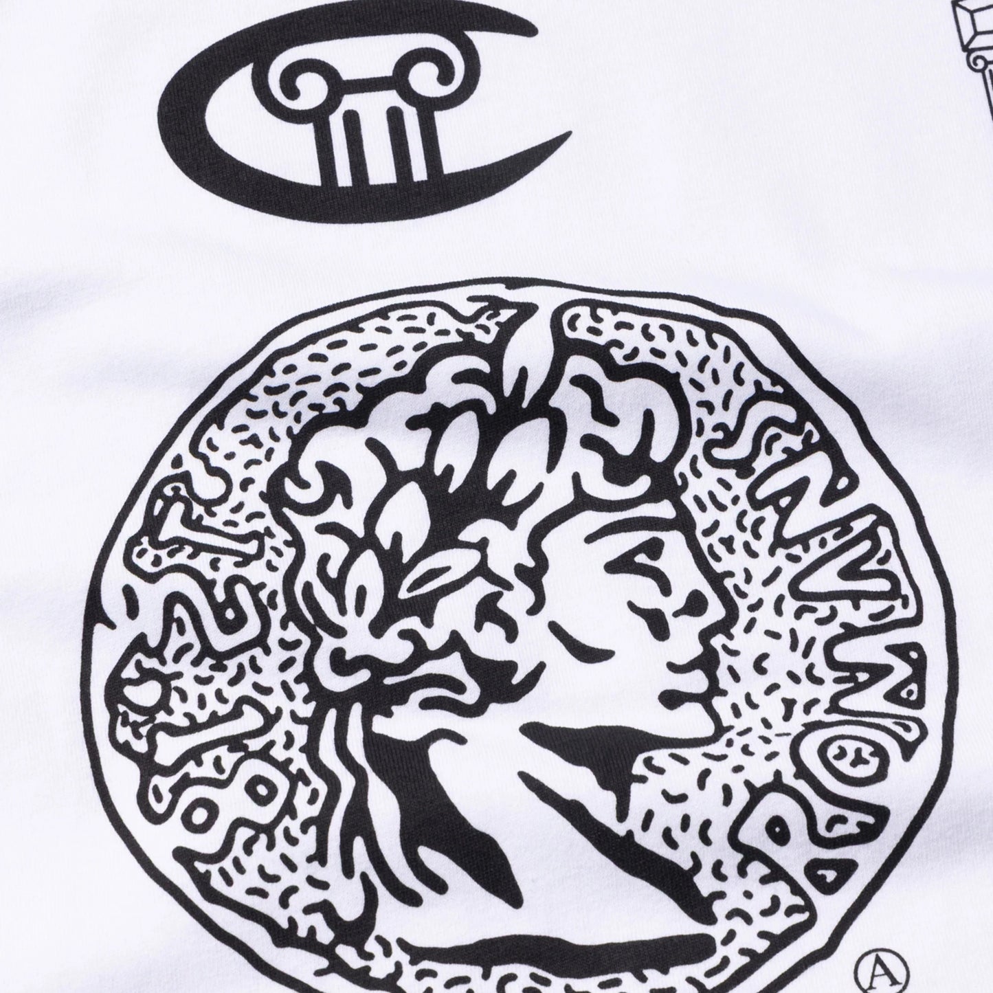 Maglietta Champion LS Tee BIANCO