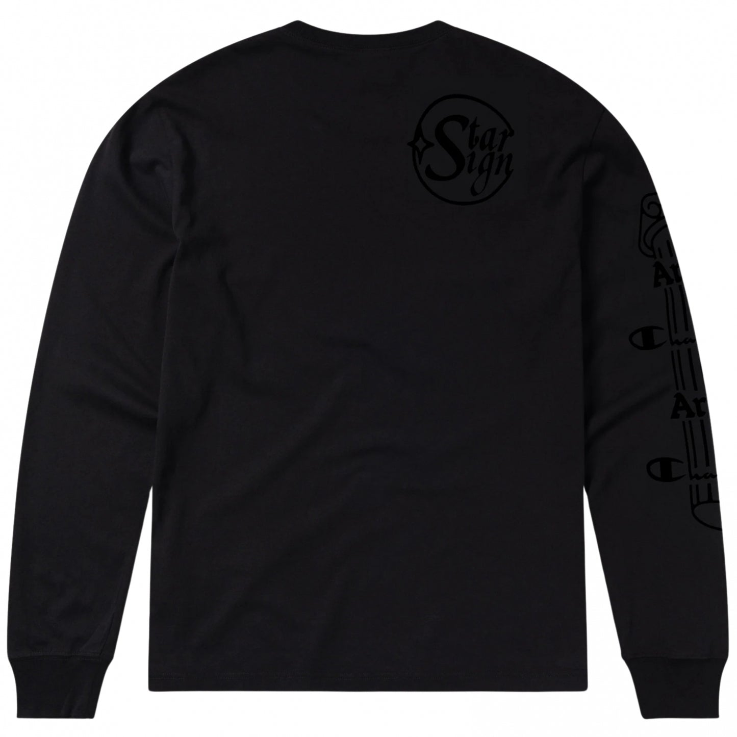 Maglietta Champion LS Tee NERO