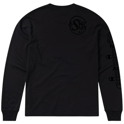 Maglietta Champion LS Tee NERO