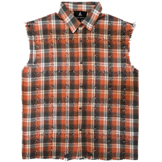 Smanicato Paper Money Rhinestone Flannel PESCA