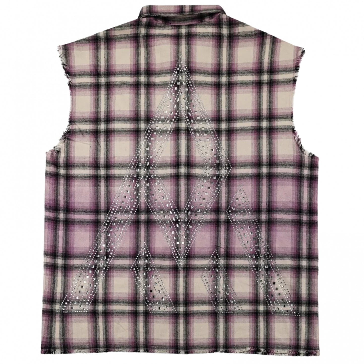 Smanicato Paper Money Rhinestone Flannel VIOLA