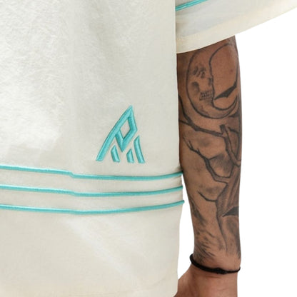 Camicia Paper Money Monaco Zip Top CREMA