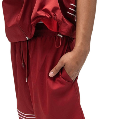 Pantaloncino Paper Money Monaco Shorts BORDEAUX