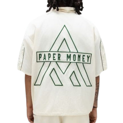 Camicia Paper Money Apex Zip Top CREMA