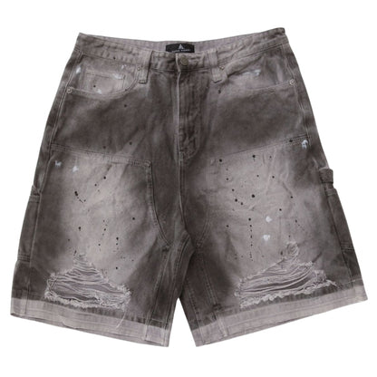 Pantaloncino Paper Money Jean Shorts GRIGIO