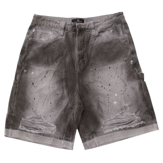 Pantaloncino Paper Money Jean Shorts GRIGIO