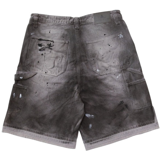 Pantaloncino Paper Money Jean Shorts GRIGIO
