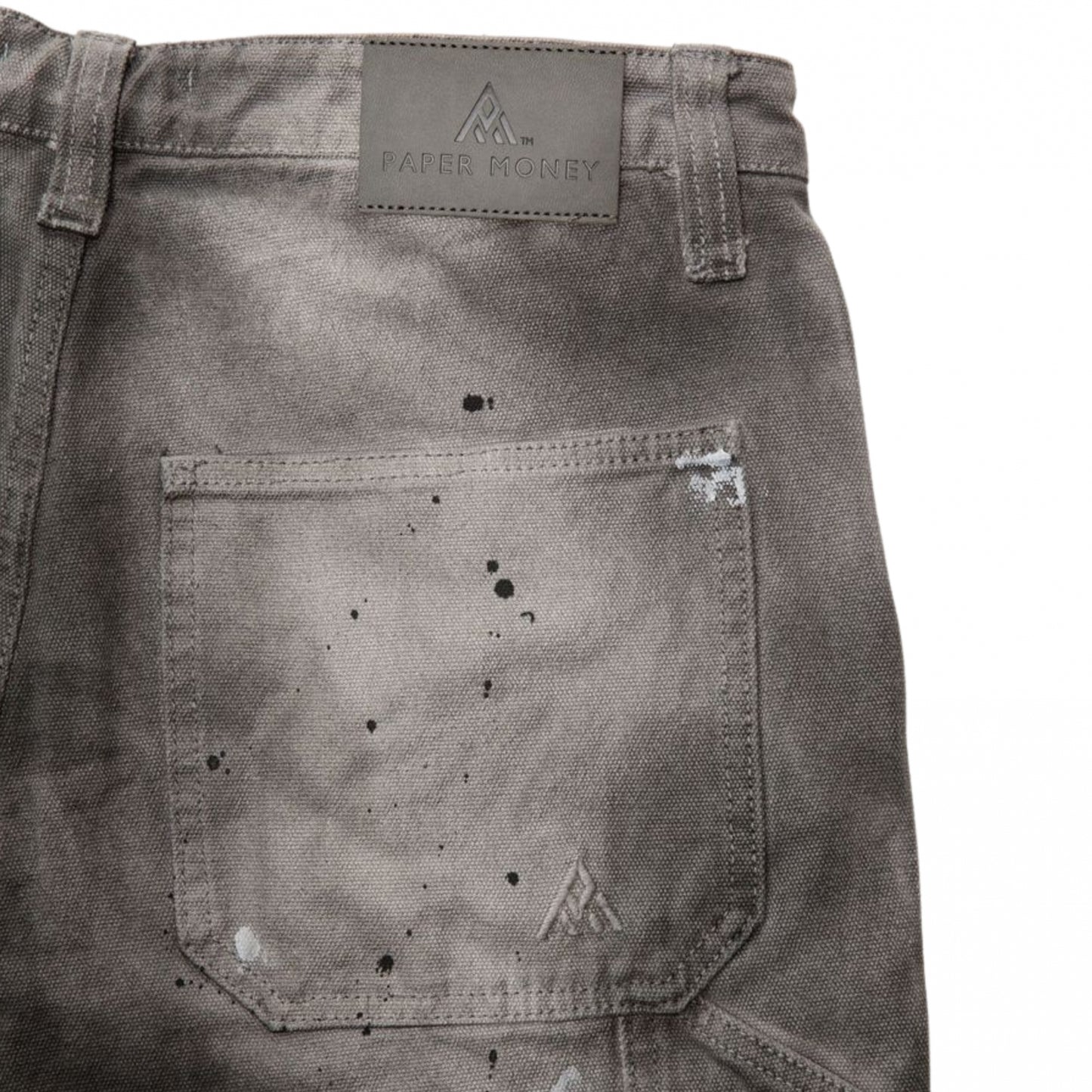 Pantaloncino Paper Money Jean Shorts GRIGIO