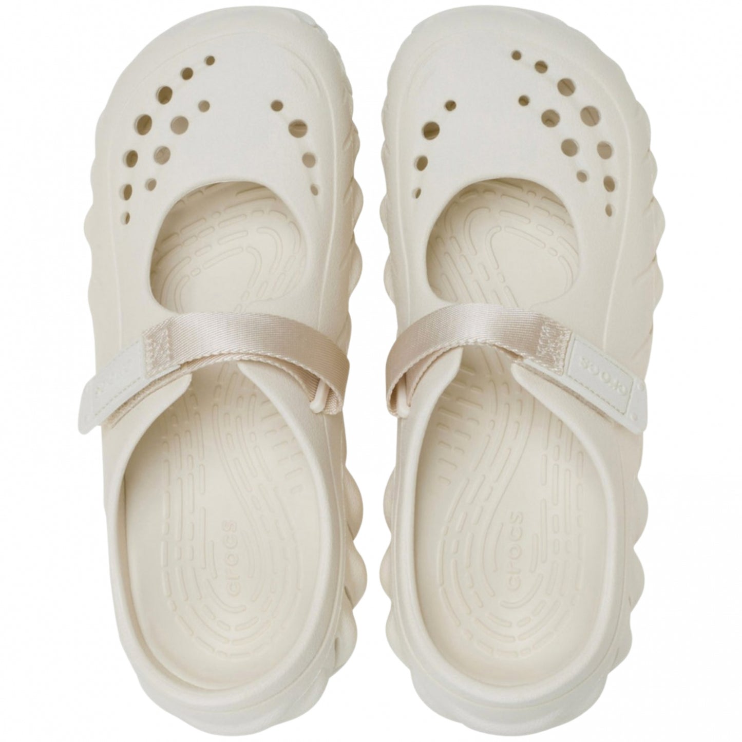 Ciabatta Crocs Echo Mary Jane Clog BIANCO