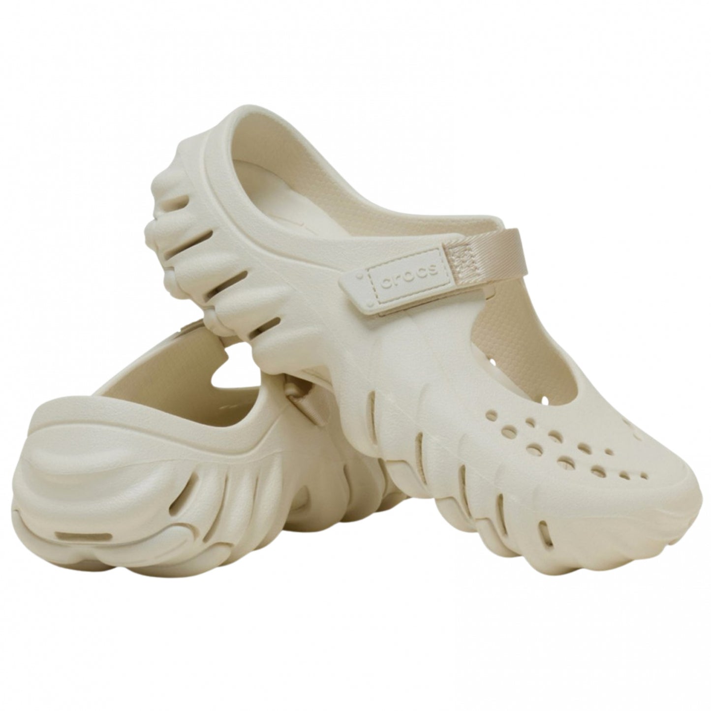 Ciabatta Crocs Echo Mary Jane Clog BIANCO