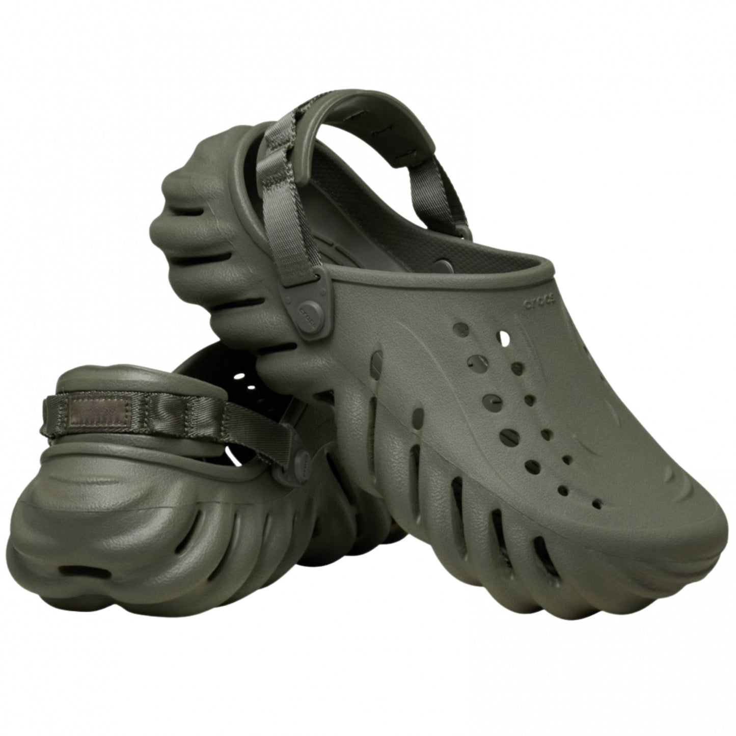 Ciabatta Crocs Echo Clog VERDE OLIVA