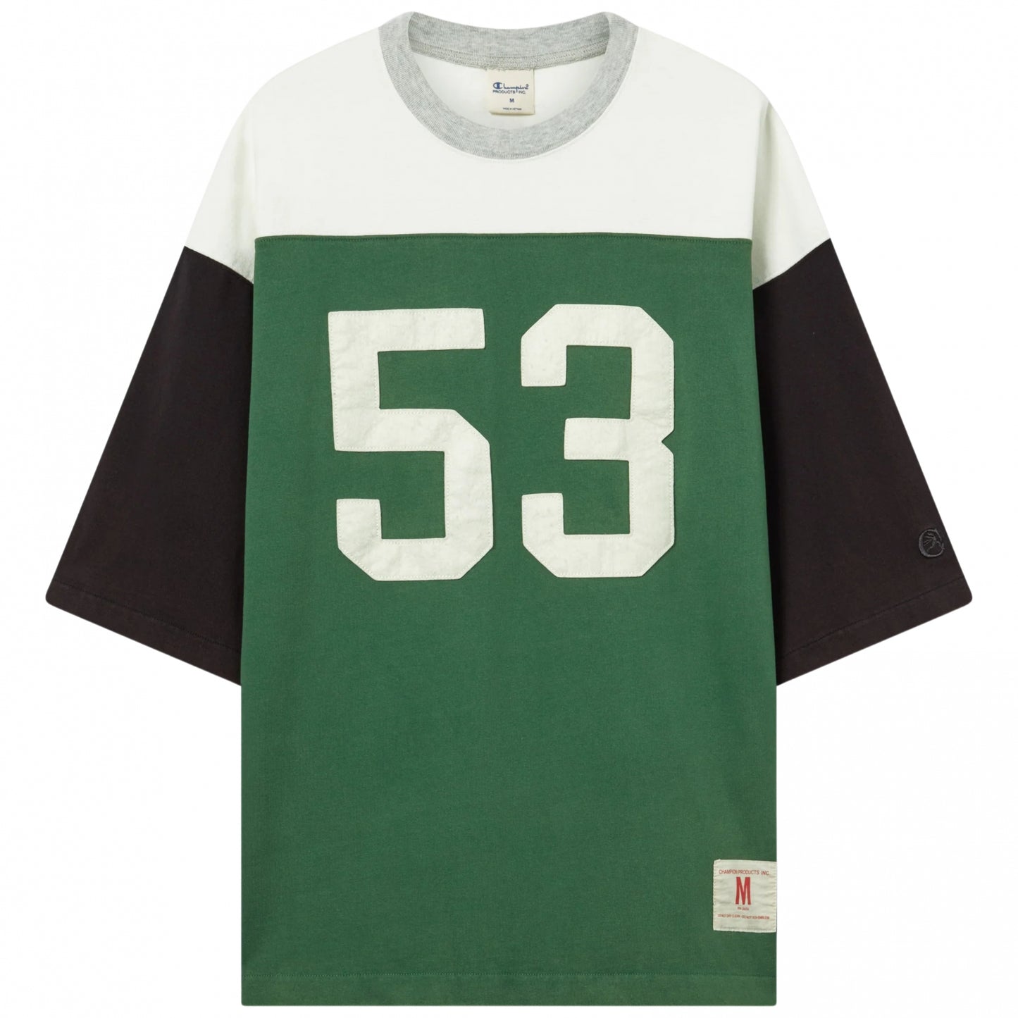 Maglietta Champion 3/4 Sleeve Football Tee UNICO