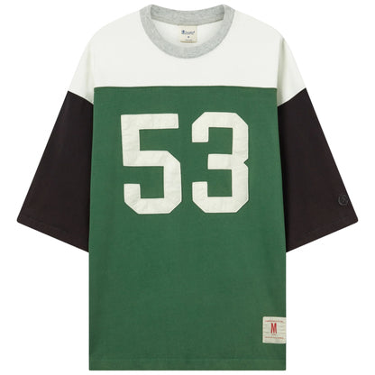 Maglietta Champion 3/4 Sleeve Football Tee UNICO