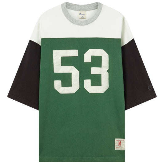 Maglietta Champion 3/4 Sleeve Football Tee UNICO