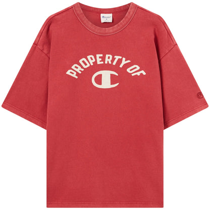 Maglietta Champion Collegiate Tee ROSSO